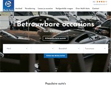 Tablet Screenshot of multiauto.nl